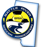 Battle River Soccer Association logo